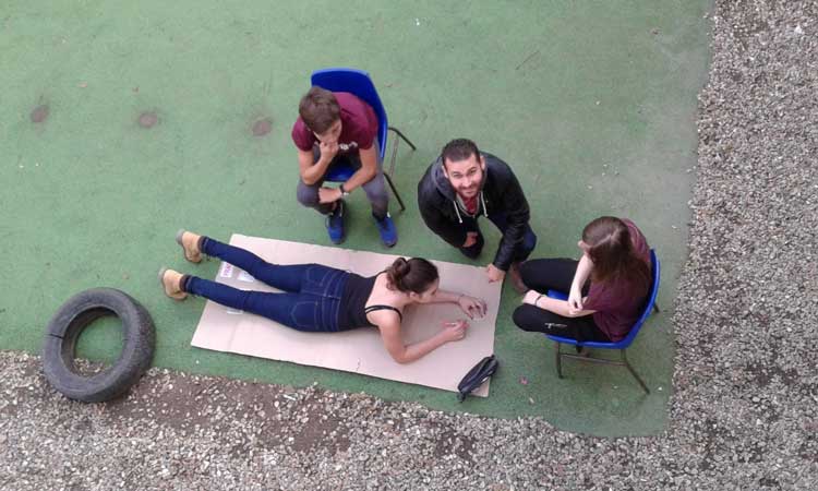 En classe de troisième