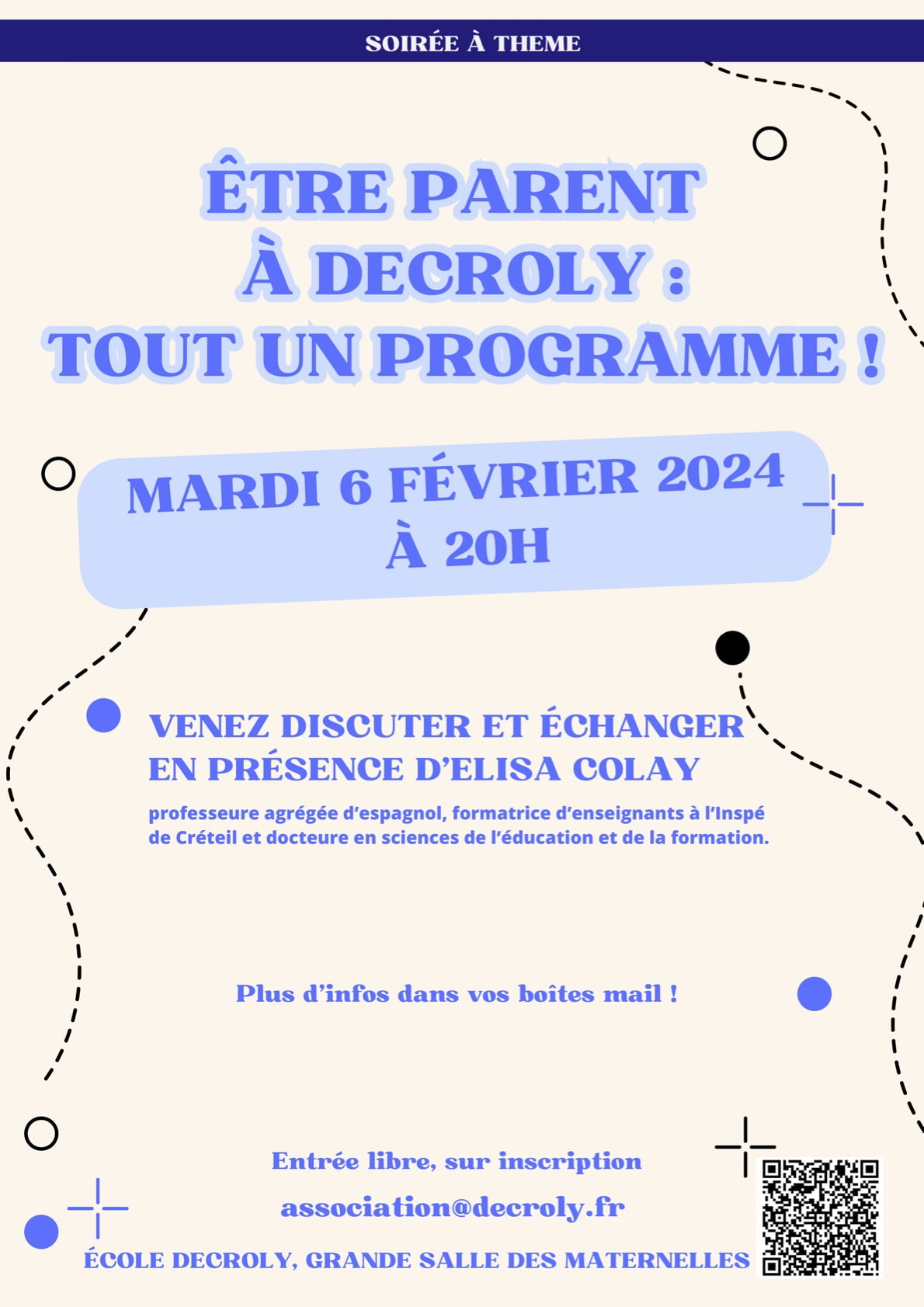 Être parent à Decroly : tout un programme !